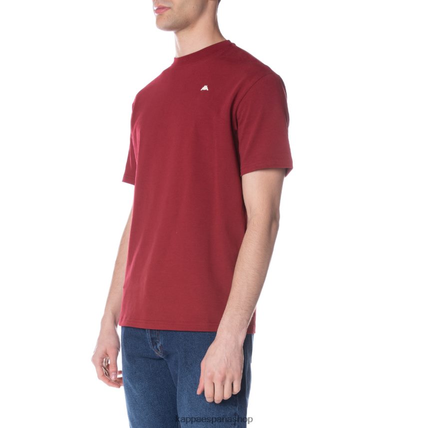 Kappa hombres bata giovani darphis camiseta borgoña 4P8JZR150