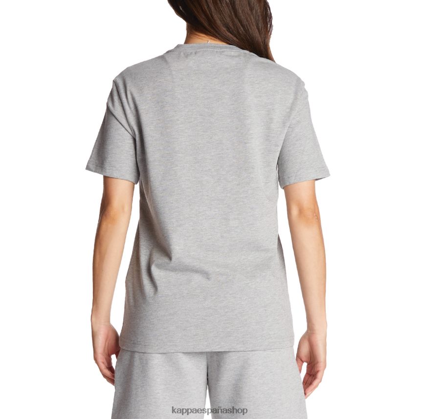 Kappa hombres bata giovani darphis camiseta gris claro 4P8JZR153