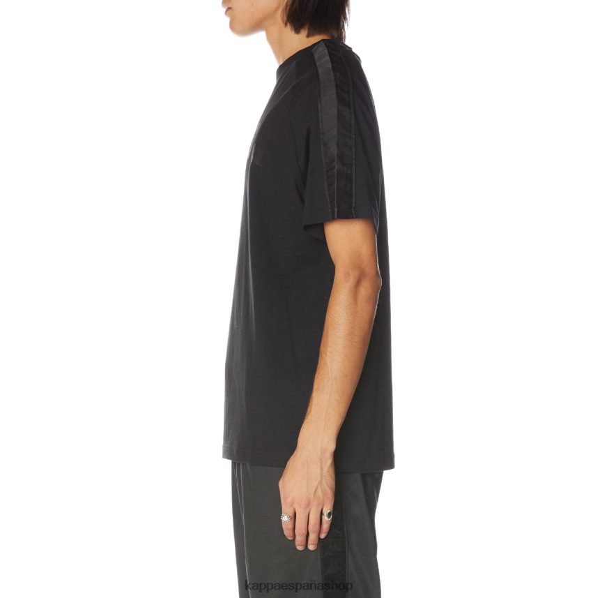 Kappa hombres camiseta 222 banda balima azabache negro 4P8JZR184