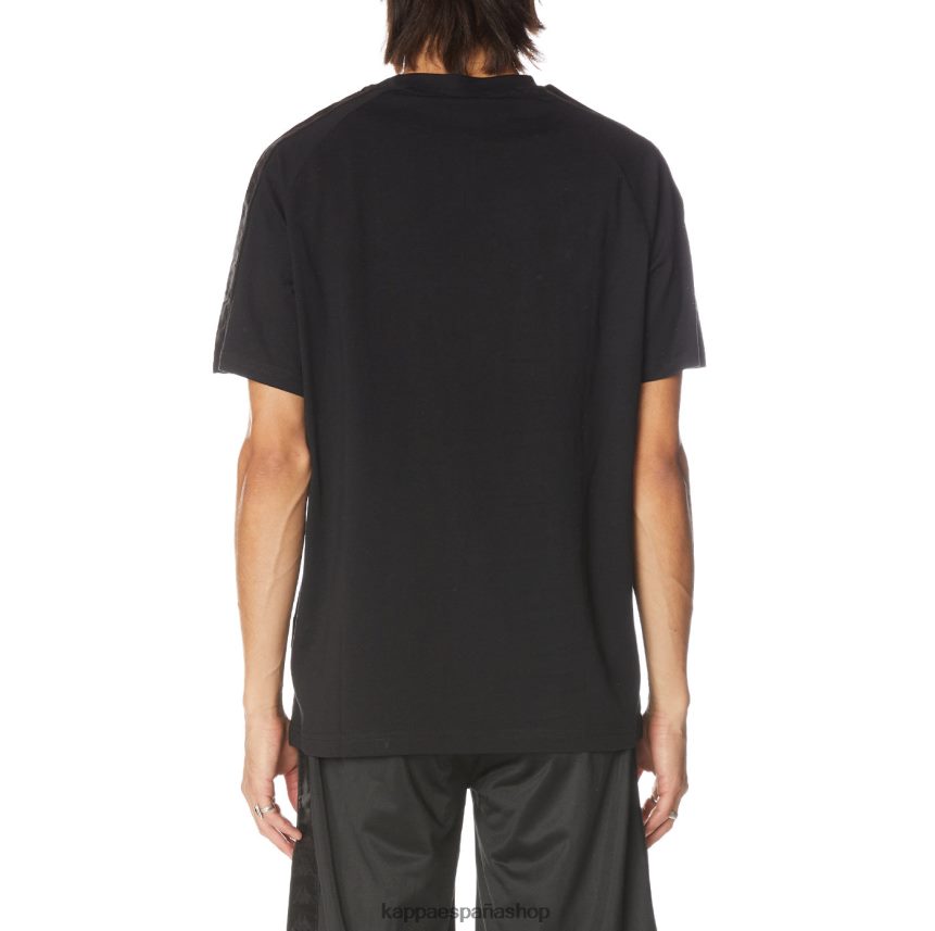 Kappa hombres camiseta 222 banda balima azabache negro 4P8JZR184