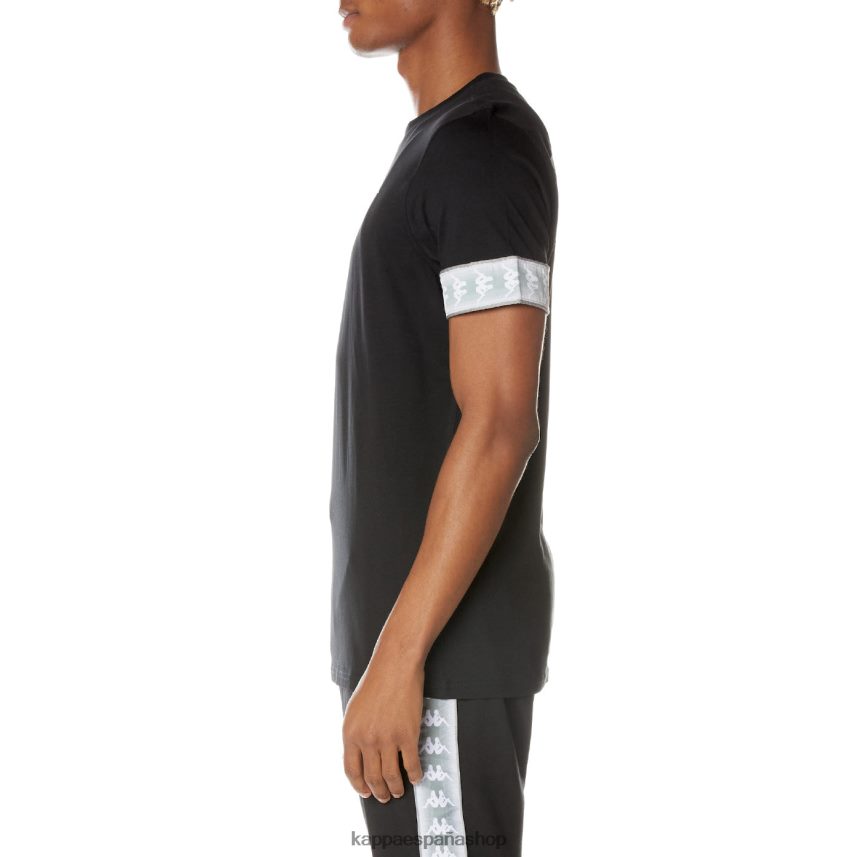 Kappa hombres camiseta 222 banda torby negro azabache 4P8JZR131