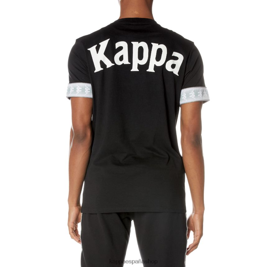Kappa hombres camiseta 222 banda torby negro azabache 4P8JZR131