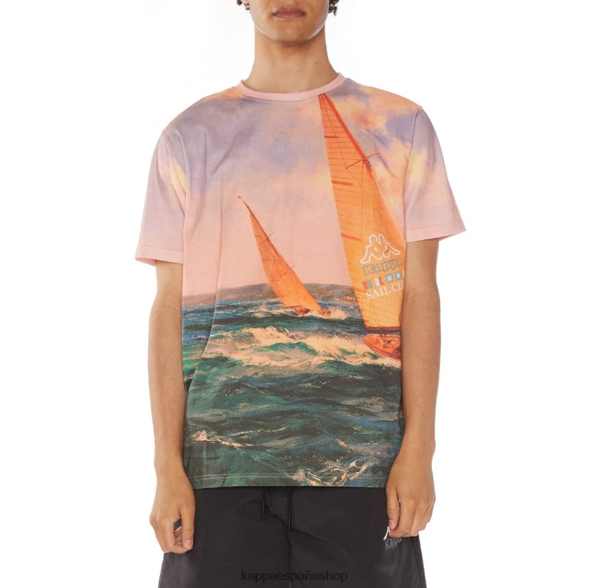 Kappa hombres camiseta carter beige 4P8JZR117