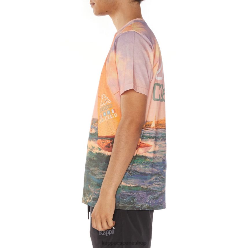 Kappa hombres camiseta carter beige 4P8JZR117