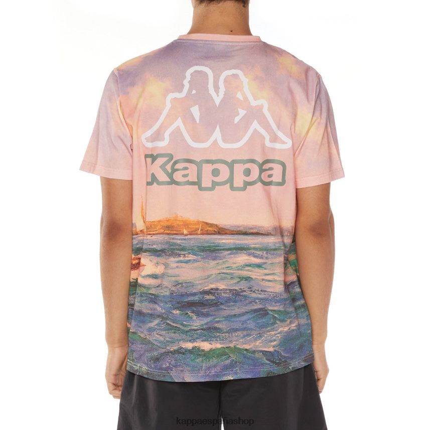 Kappa hombres camiseta carter beige 4P8JZR117