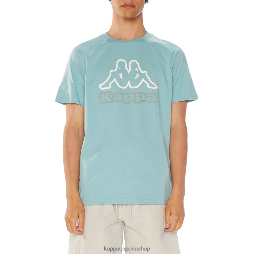 Kappa hombres camiseta con logo de ostesso sabio 4P8JZR116