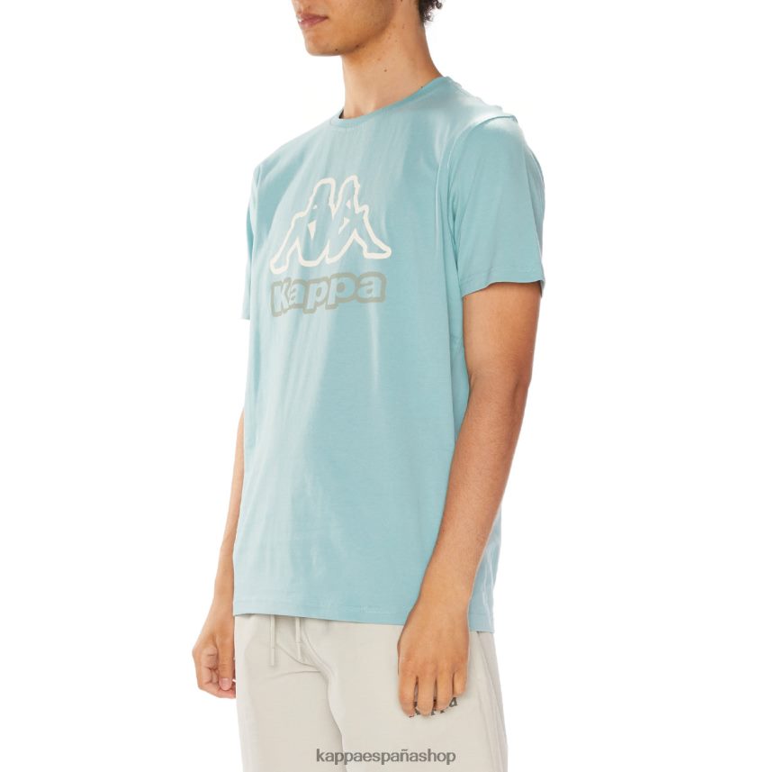 Kappa hombres camiseta con logo de ostesso sabio 4P8JZR116