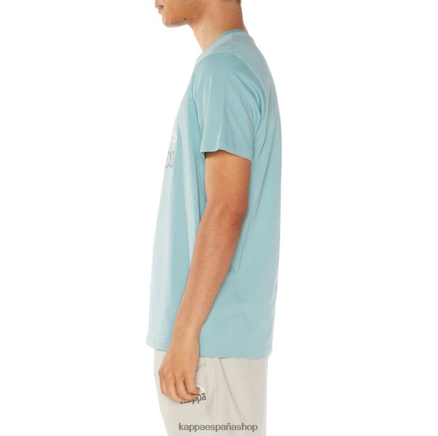 Kappa hombres camiseta con logo de ostesso sabio 4P8JZR116