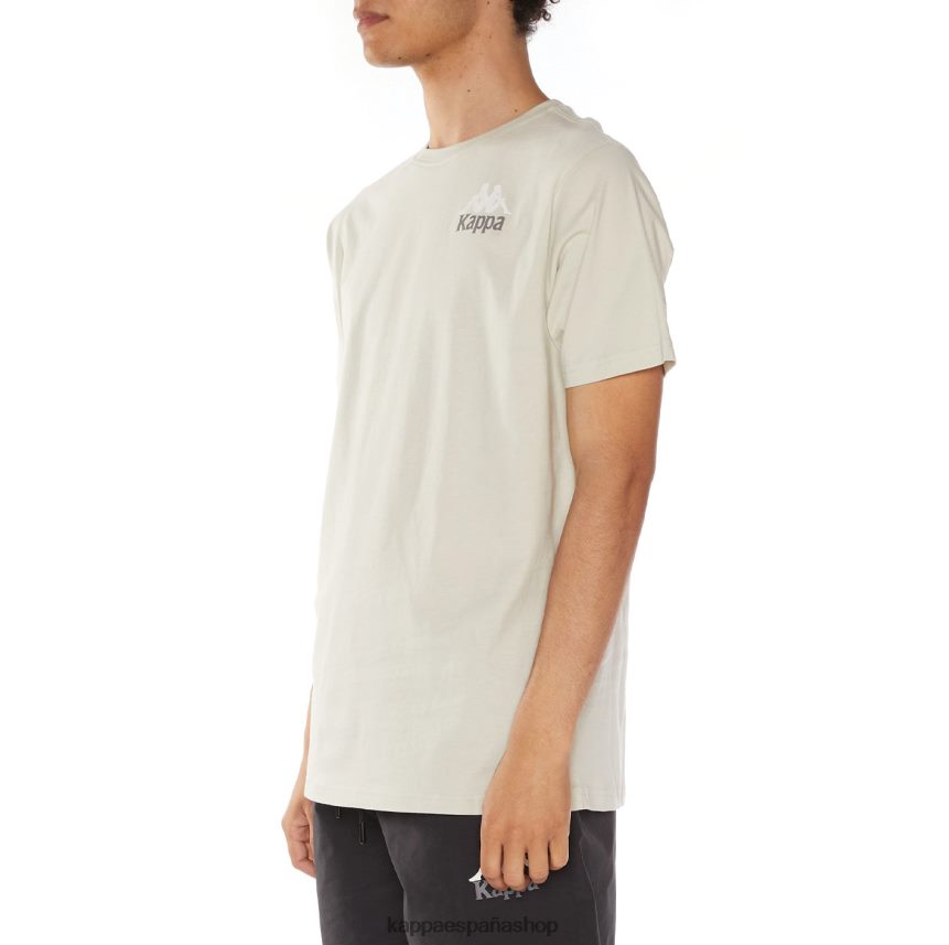 Kappa hombres camiseta de auténticos capaces gris 4P8JZR126