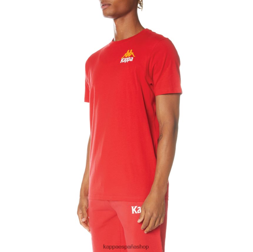 Kappa hombres camiseta de auténticos capaces rojo 4P8JZR147