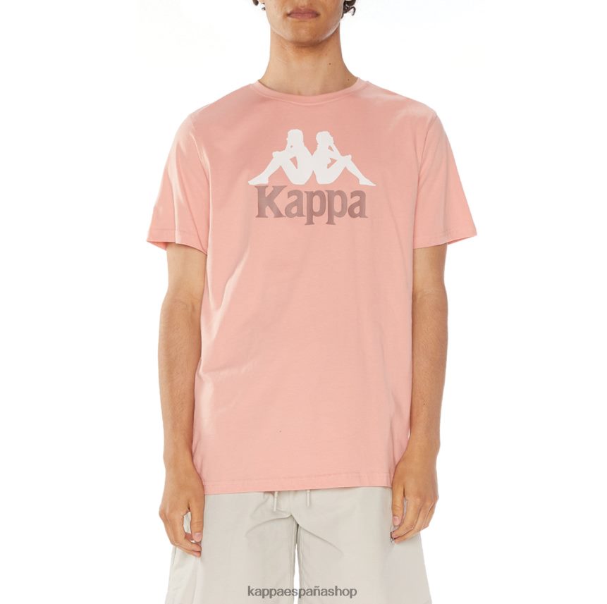 Kappa hombres camiseta estessi autentica rosa 4P8JZR105
