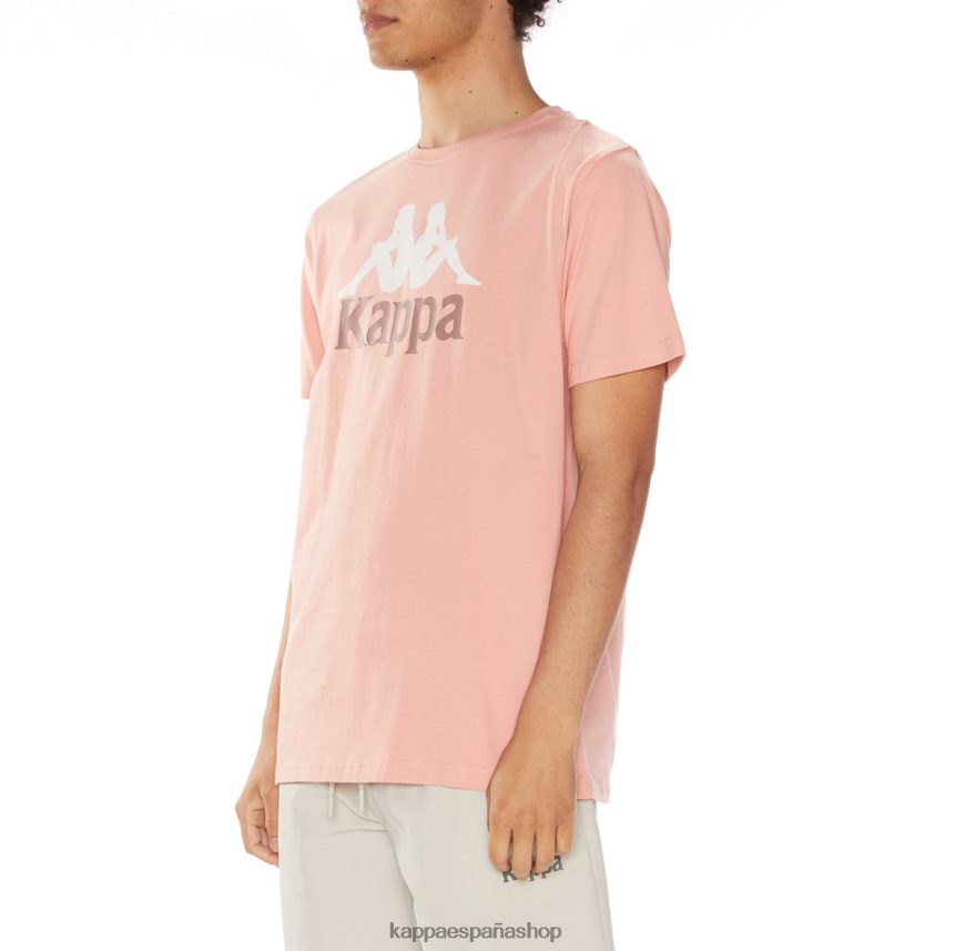Kappa hombres camiseta estessi autentica rosa 4P8JZR105