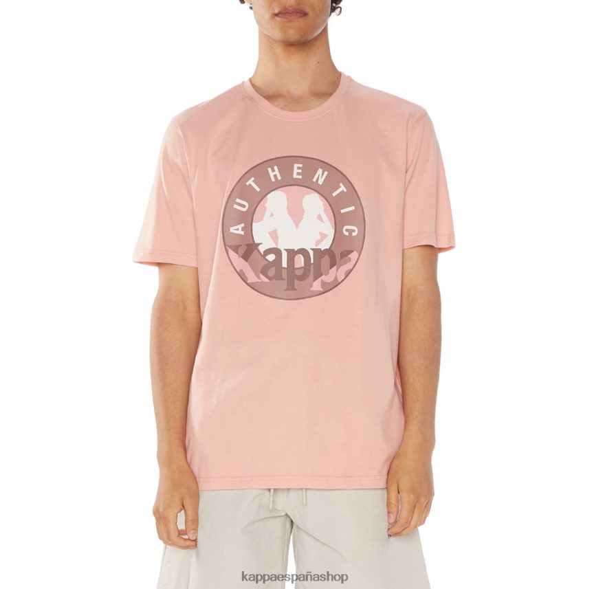 Kappa hombres camiseta isla rosa 4P8JZR111