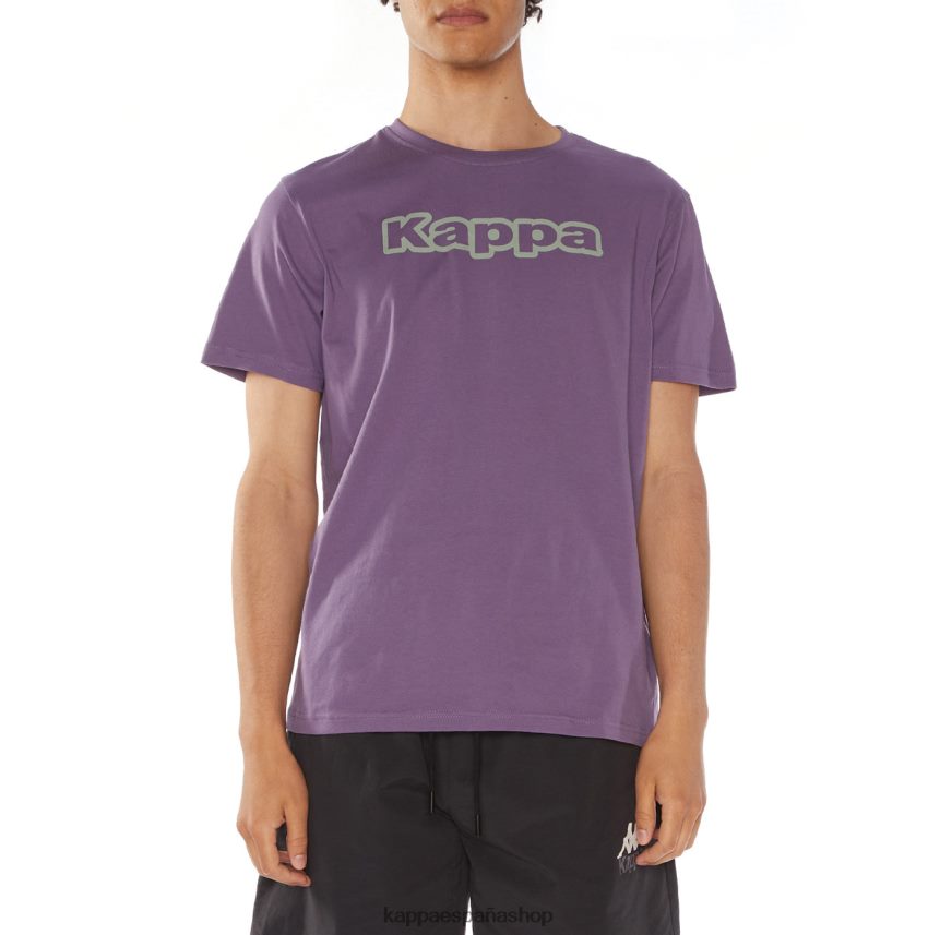 Kappa hombres camiseta onis logo Violeta 4P8JZR123