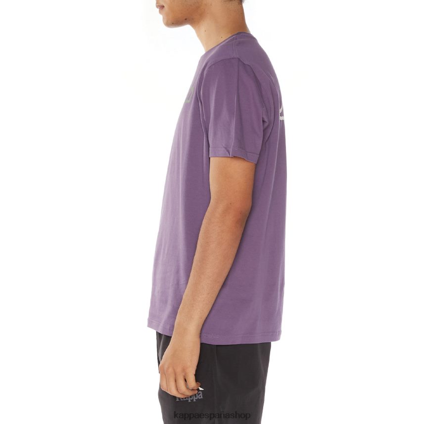 Kappa hombres camiseta onis logo Violeta 4P8JZR123