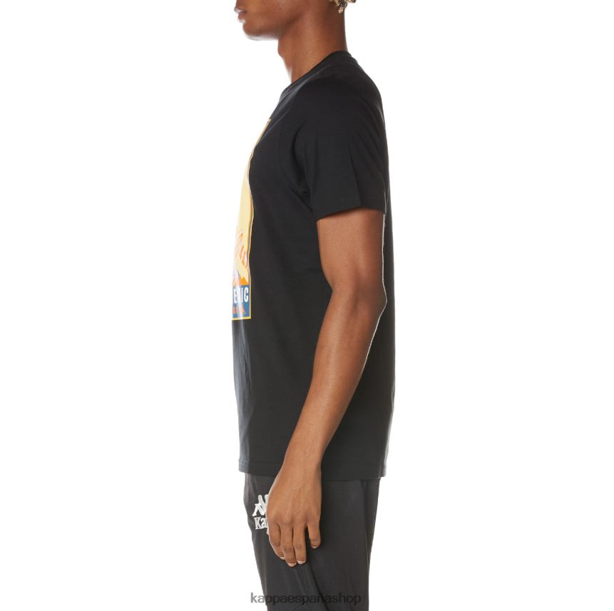 Kappa hombres camiseta osiris autentica negro azabache 4P8JZR163