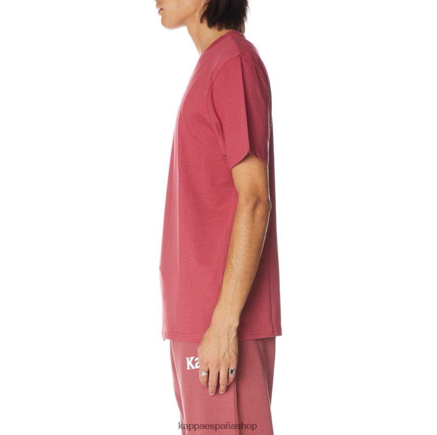 Kappa hombres camiseta runis autentica borgoña 4P8JZR180