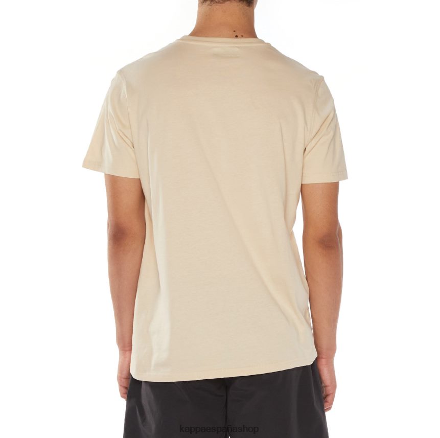 Kappa hombres camiseta temi beige 4P8JZR120