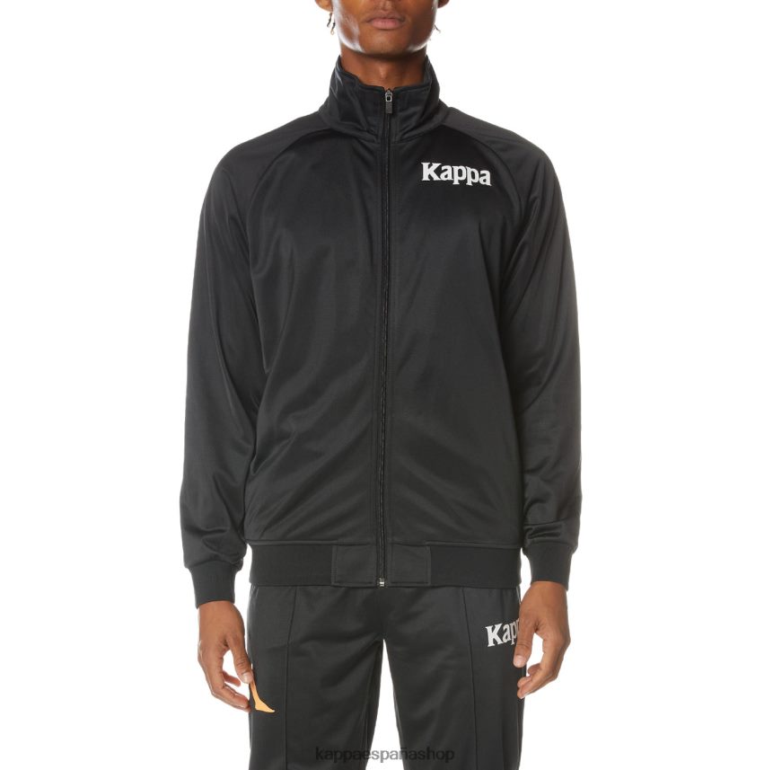 Kappa hombres chaqueta deportiva angost auténtica negro azabache 4P8JZR2