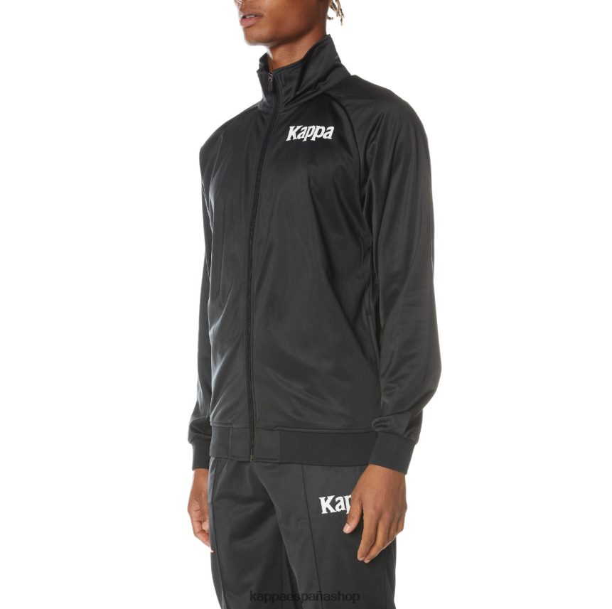 Kappa hombres chaqueta deportiva angost auténtica negro azabache 4P8JZR2