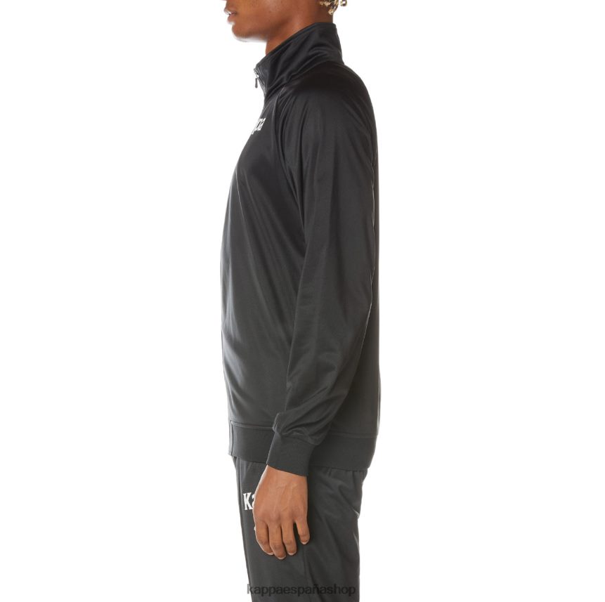 Kappa hombres chaqueta deportiva angost auténtica negro azabache 4P8JZR2