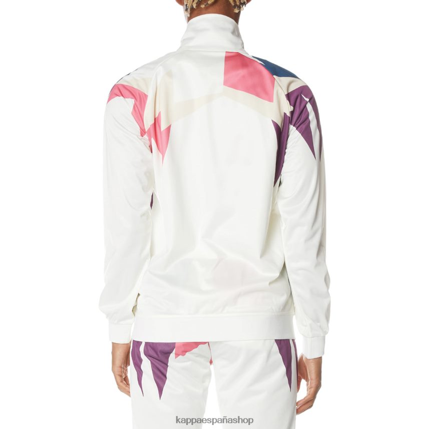 Kappa hombres chaqueta deportiva lamal con logo blanco 4P8JZR5