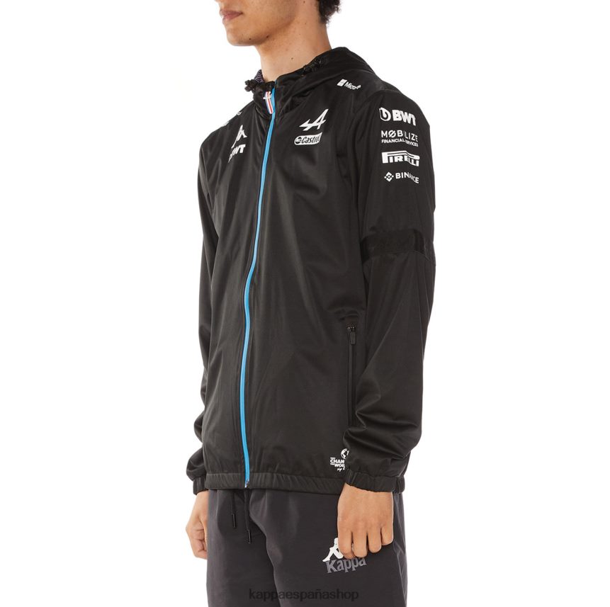 Kappa hombres chaqueta alpina arafi f1 negro 4P8JZR77