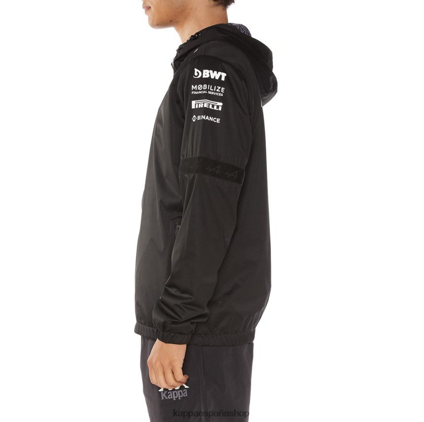 Kappa hombres chaqueta alpina arafi f1 negro 4P8JZR77