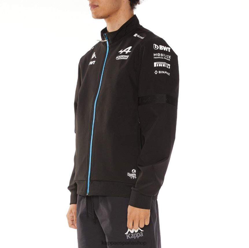 Kappa hombres chaqueta alpina f1 ambacy negro 4P8JZR76