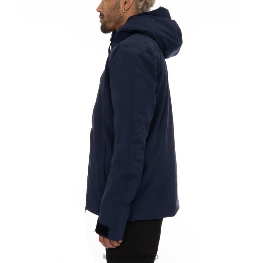 Kappa hombres chaqueta de esquí 6cento 606 azul negro 4P8JZR82