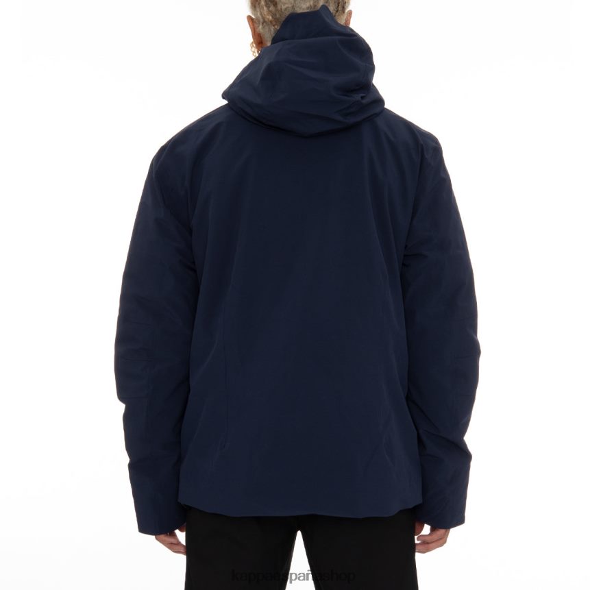 Kappa hombres chaqueta de esquí 6cento 606 azul negro 4P8JZR82