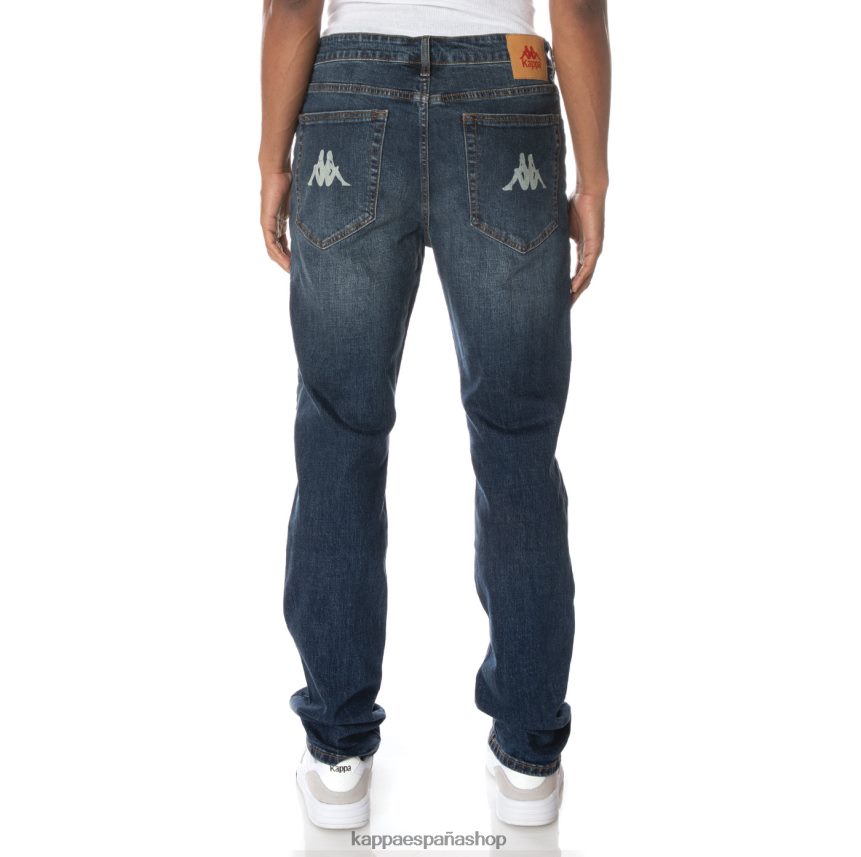 Kappa hombres auténtico jean azul azul índigo 4P8JZR281