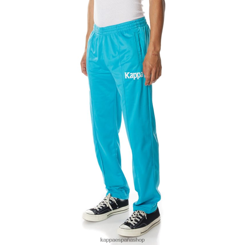 Kappa hombres auténticos pantalones deportivos ambret aguamarina oscura 4P8JZR26