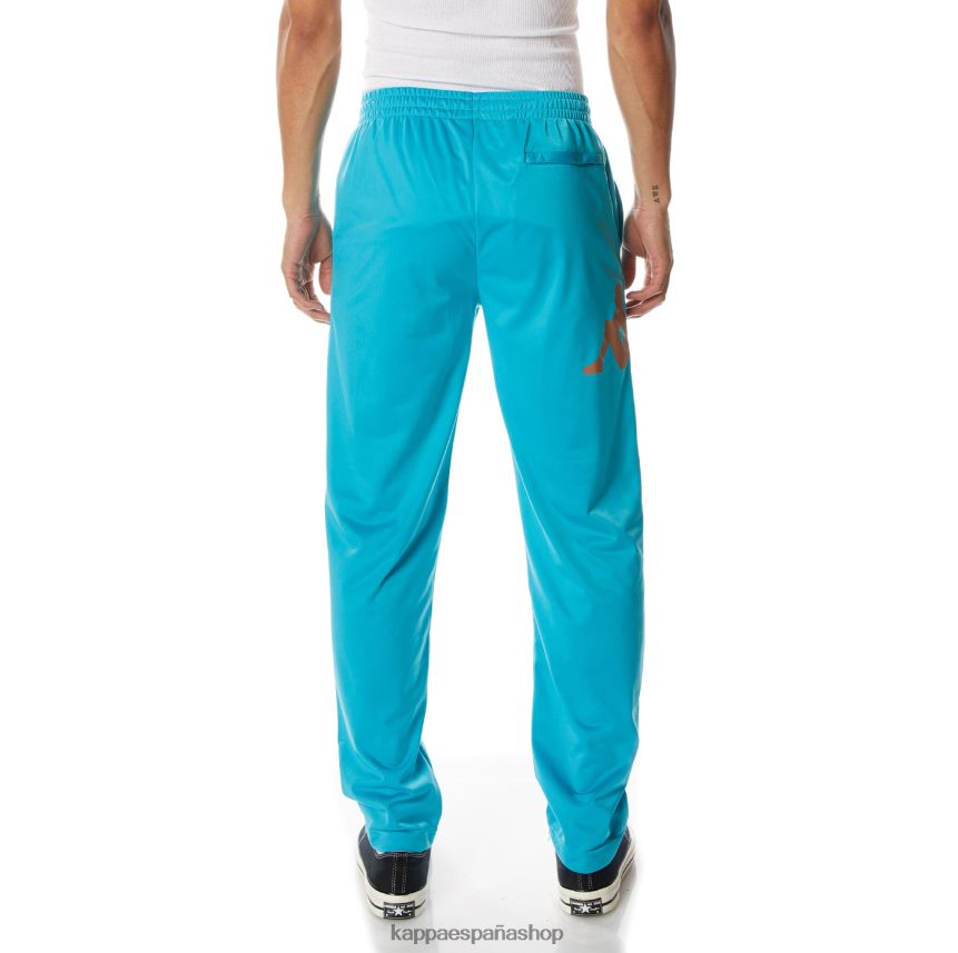 Kappa hombres auténticos pantalones deportivos ambret aguamarina oscura 4P8JZR26