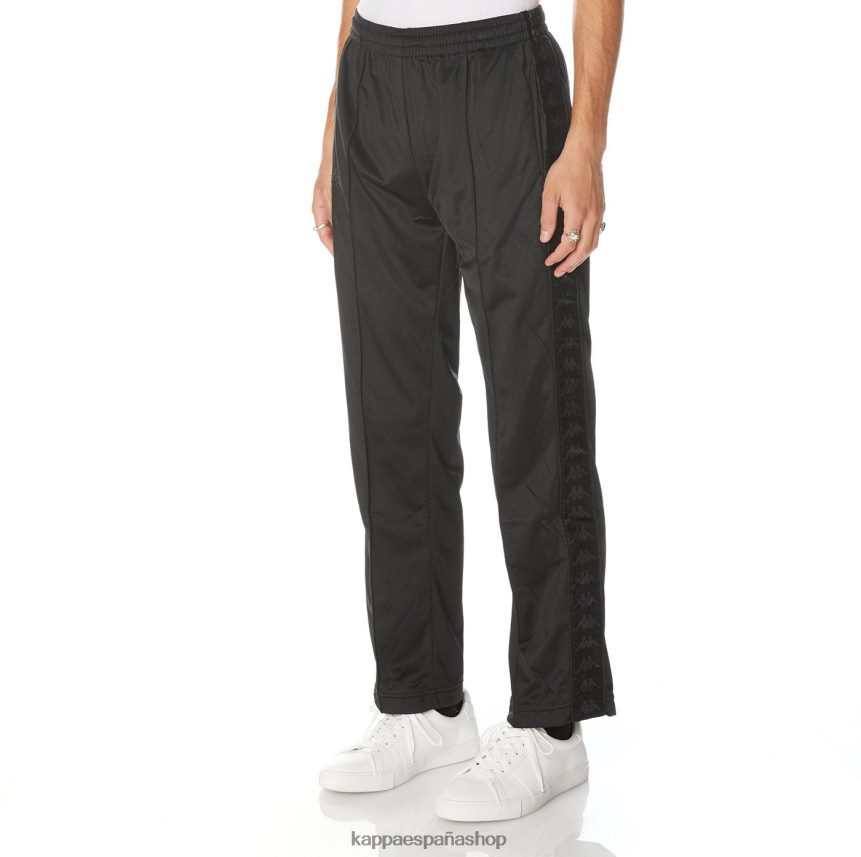 Kappa hombres pantalones deportivos 222 banda astoriazz azabache negro 4P8JZR33