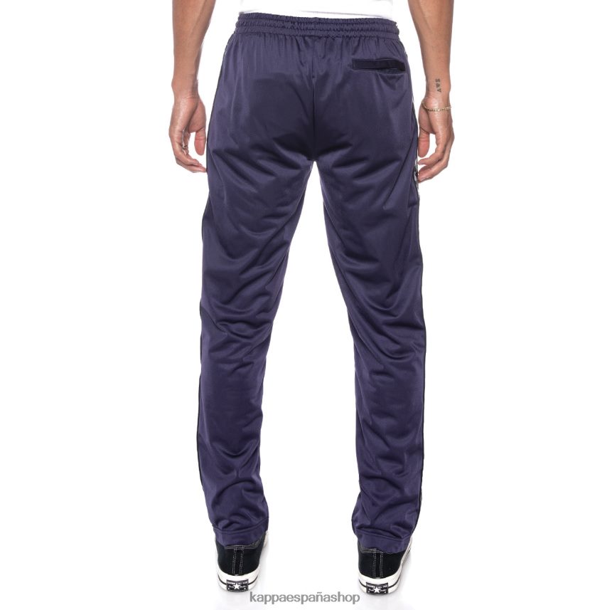 Kappa hombres pantalones deportivos 222 banda astoriazz azul marino negro 4P8JZR34