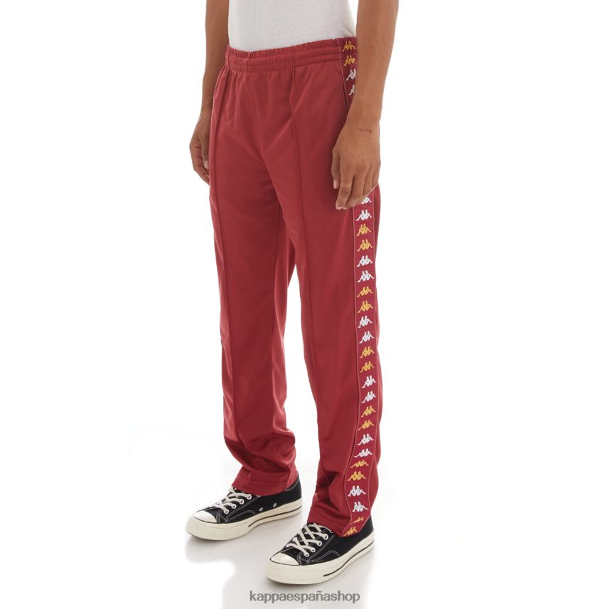Kappa hombres pantalones deportivos 222 banda astoriazzin borgoña 4P8JZR28