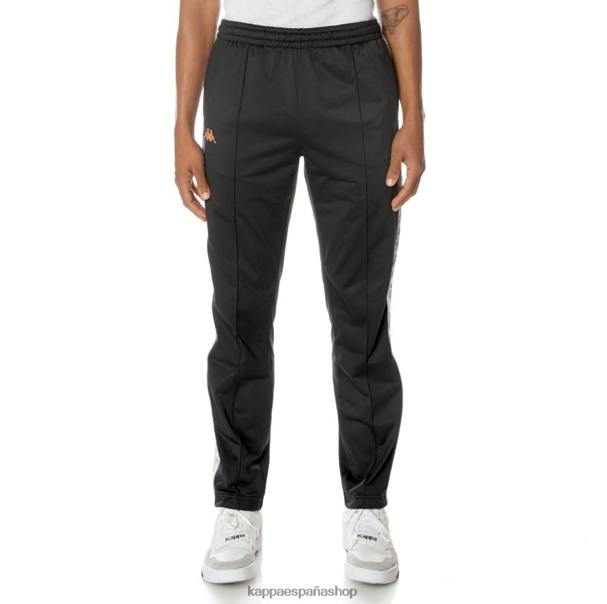Kappa hombres pantalones deportivos 222 banda king negro azabache 4P8JZR18