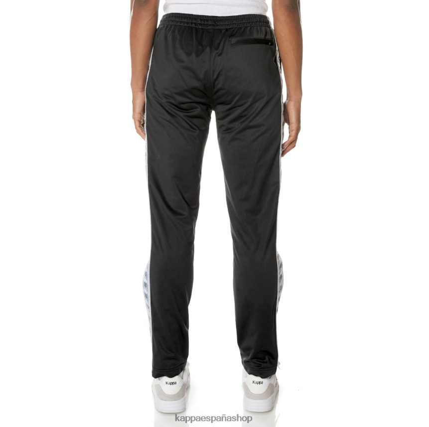 Kappa hombres pantalones deportivos 222 banda king negro azabache 4P8JZR18