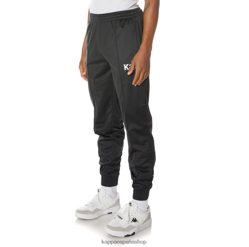 Kappa hombres pantalones deportivos ambret auténticos negro azabache 4P8JZR19