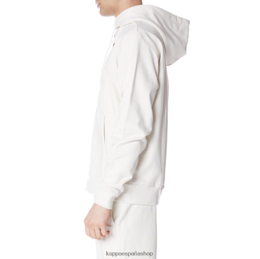 Kappa hombres sudadera robe giovani portos crema 4P8JZR53