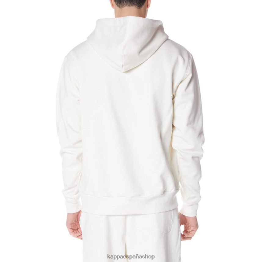 Kappa hombres sudadera robe giovani portos crema 4P8JZR53