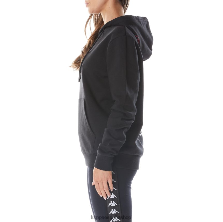 Kappa hombres sudaderas con capucha de gumball gazes negro 4P8JZR57
