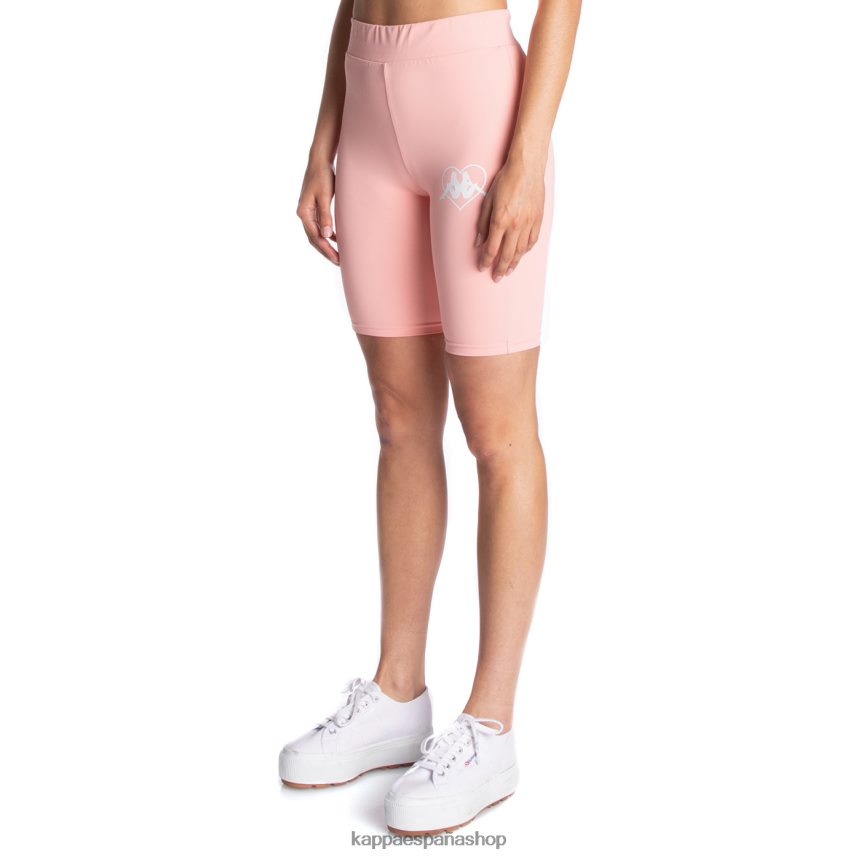 Kappa mujer pantalones cortos de bicicleta chorzow 2 auténticos rosa 4P8JZR390