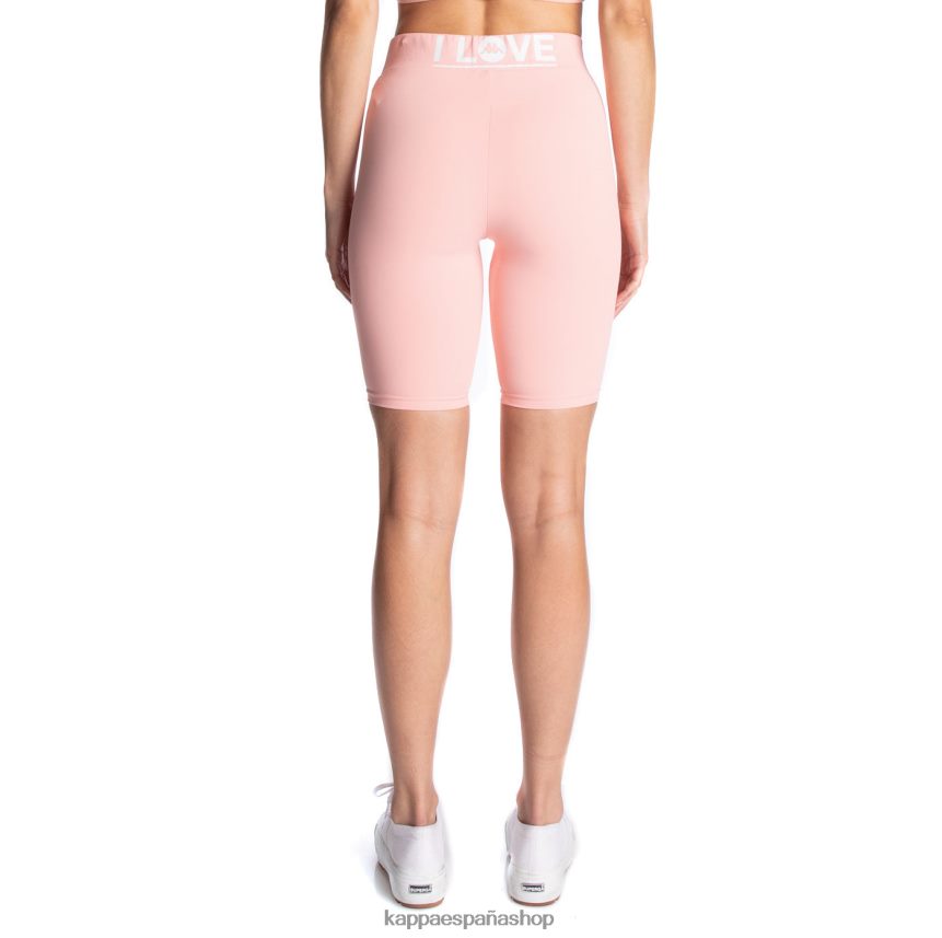 Kappa mujer pantalones cortos de bicicleta chorzow 2 auténticos rosa 4P8JZR390