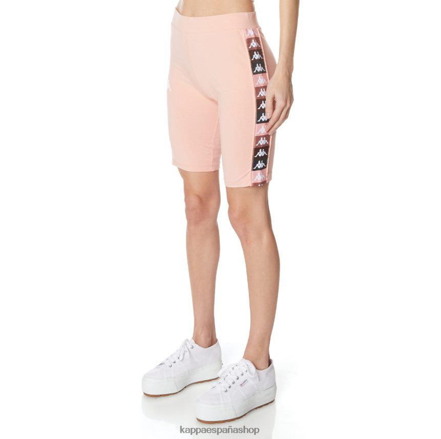 Kappa mujer shorts ciclistas 222 banda mia rosa 4P8JZR388