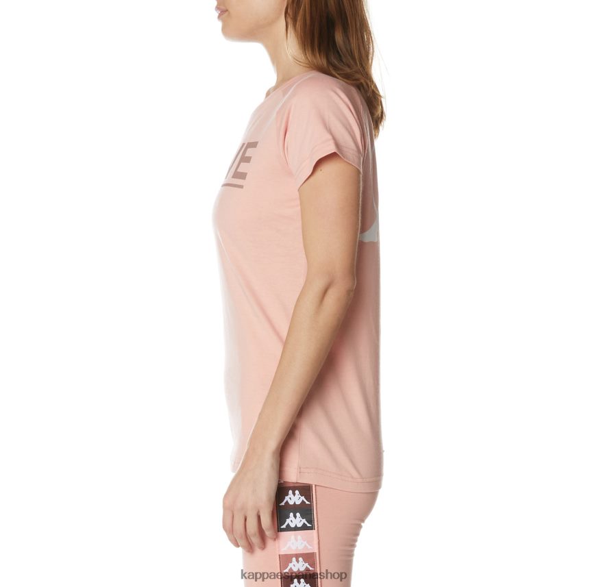 Kappa mujer camiseta autentica gornicza rosa 4P8JZR379