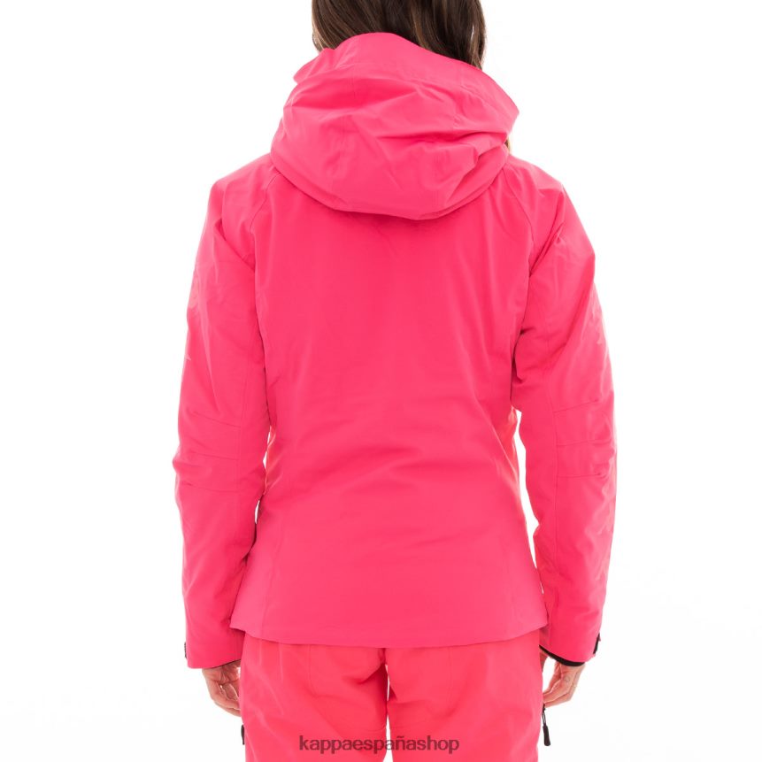 Kappa mujer chaqueta de esquí 6cento 652xb rosa 4P8JZR374