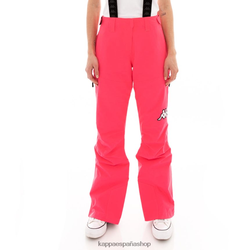 Kappa mujer pantalones de esquí 6cento 665 rosa 4P8JZR370