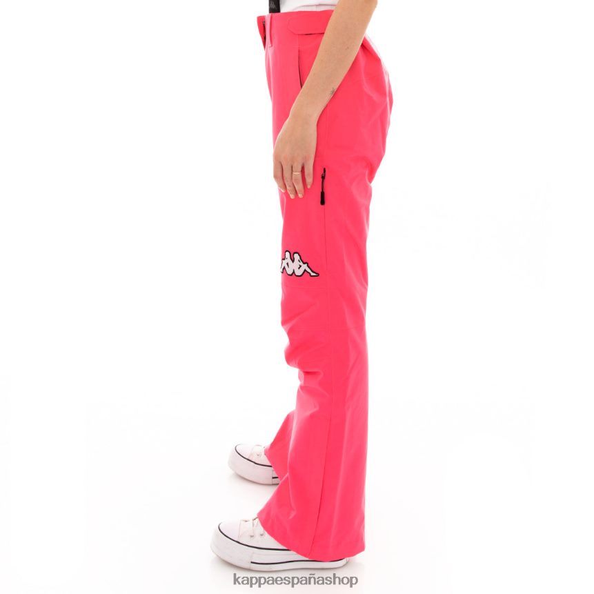 Kappa mujer pantalones de esquí 6cento 665 rosa 4P8JZR370